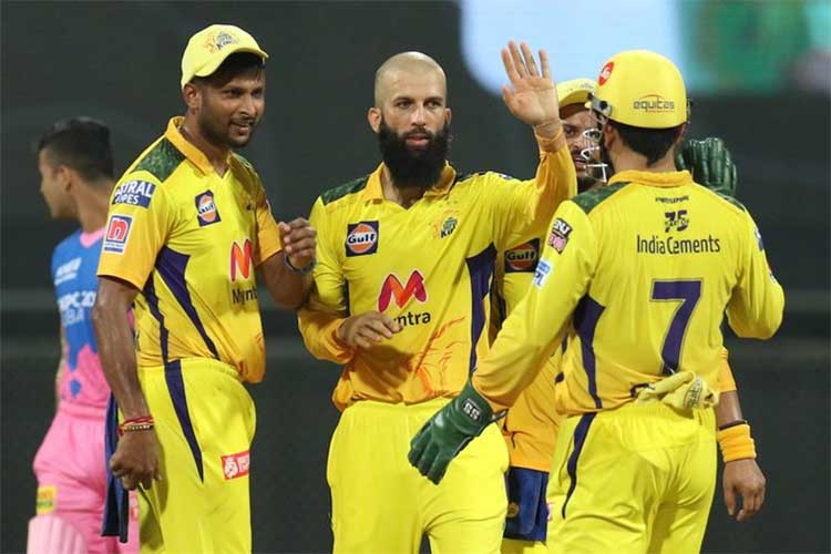 chennai won by 45 runs against rajasthan in ipl 2021 12th match 
