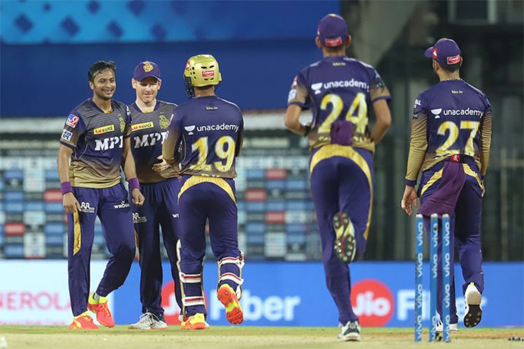 kolkata won by 10 runs against hyderabad in ipl 2021 3rd match 