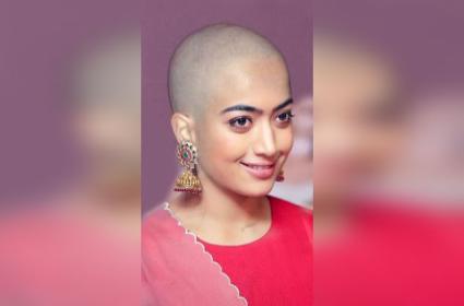 rashmika mandanna bald head photos viral 
