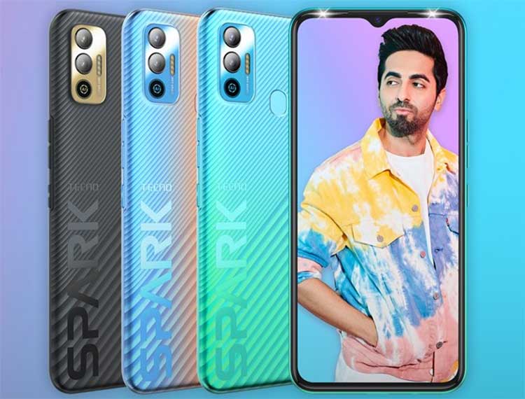 TECNO Spark 7T smart phone launched in india 