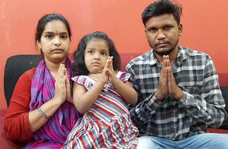 this poor couple requests donors to help treat their daughter 