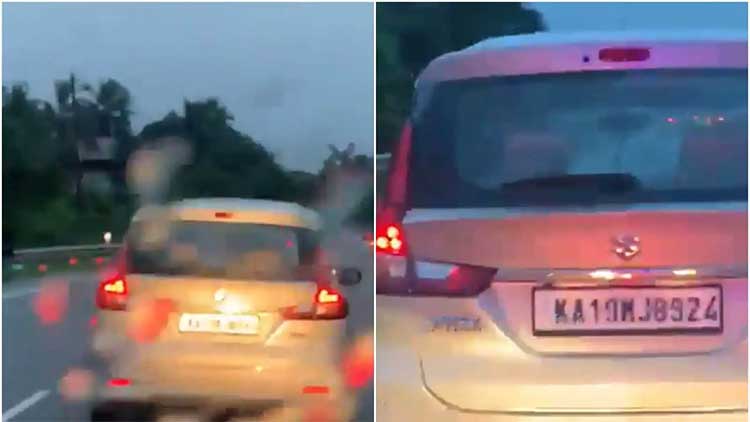 video man did not give way to ambulance arrested by police 