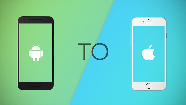 is it hard to change phone from android to ios 