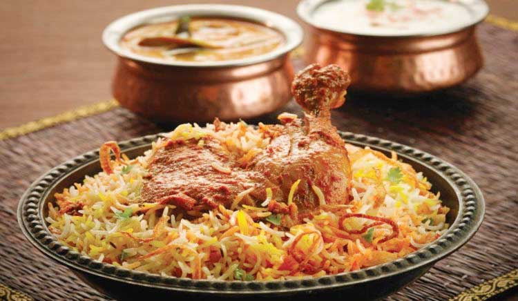 these are the famous biryanis available in india 