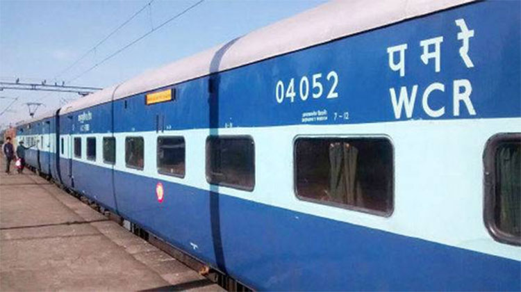 why majority of indian trains in blue color 
