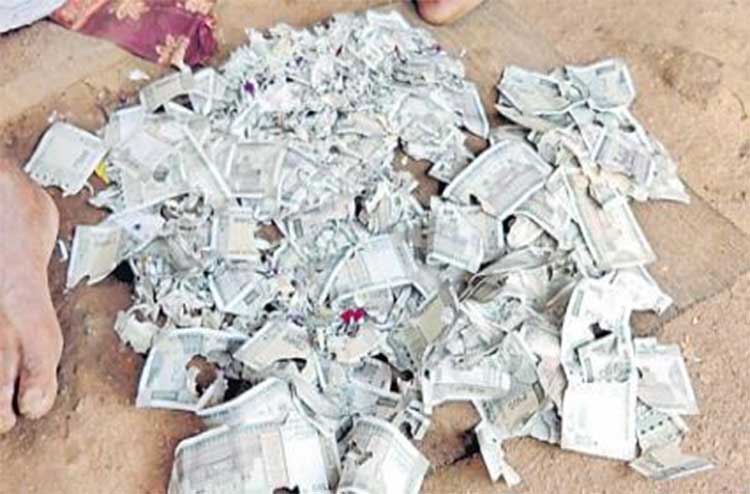 rats eat currency in mahaboobabad mandal 