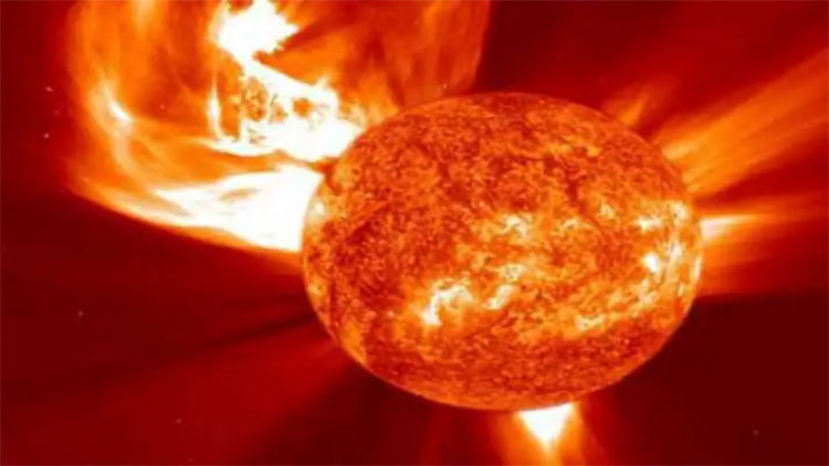 solar storm coming towards earth with massive speed may hit earth soon 