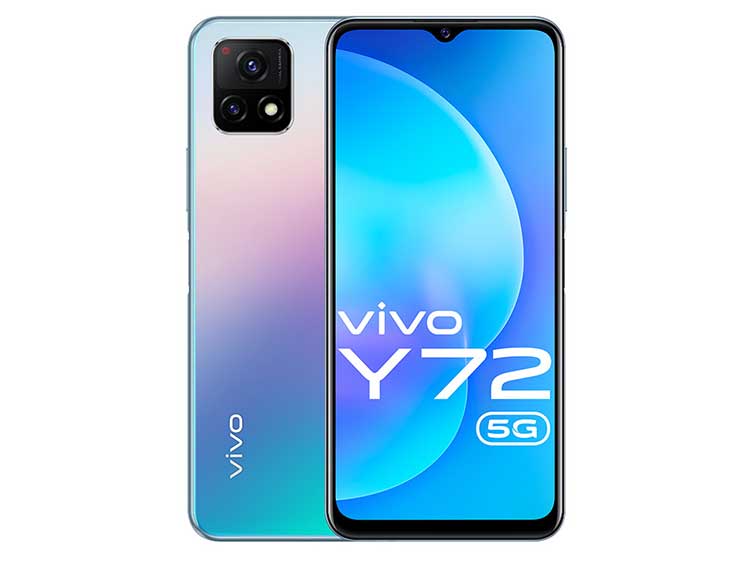 vivo Y72 5G smart phone launched in india 