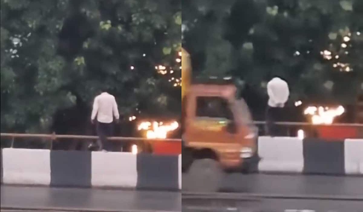 బ్రతకడం ఇష్టం లేదు, నేను చచ్చిపోతా అంటూ ఫ్లై ఓవర్‌ పైకి ఎక్కిన వ్యక్తి.. తరువాత ఏమైందంటే ? 