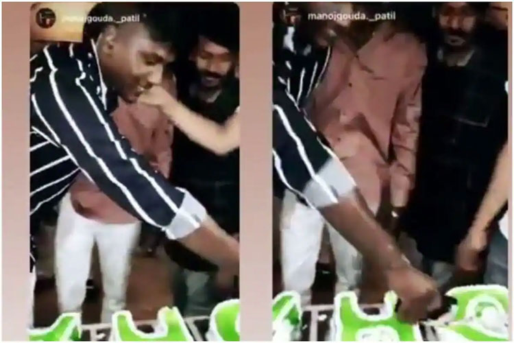 బర్త్‌ డే కేకులను ఐఫోన్‌తో కట్‌ చేసిన ఎమ్మెల్యే కొడుకు.. డబ్బుందనే అహంకారం.. అంటున్న నెటిజన్లు..