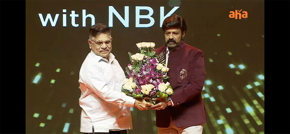 Aha Balakrishna ott talk show launched 