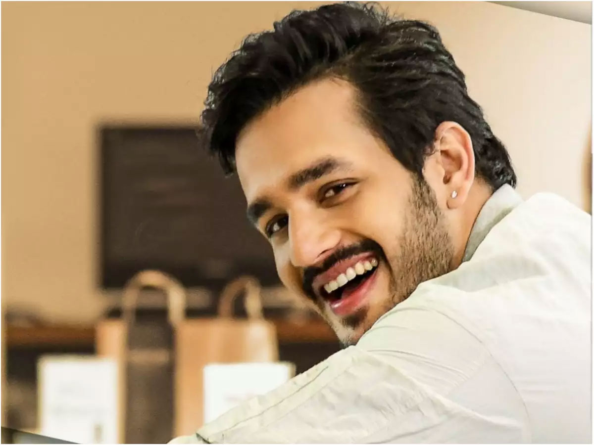 Akhil Akkineni saved phone number in name of god father who is he 