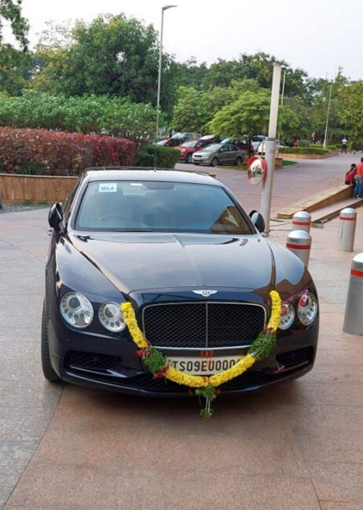Balakrishna Car  attracting everybody who given to him as gift 