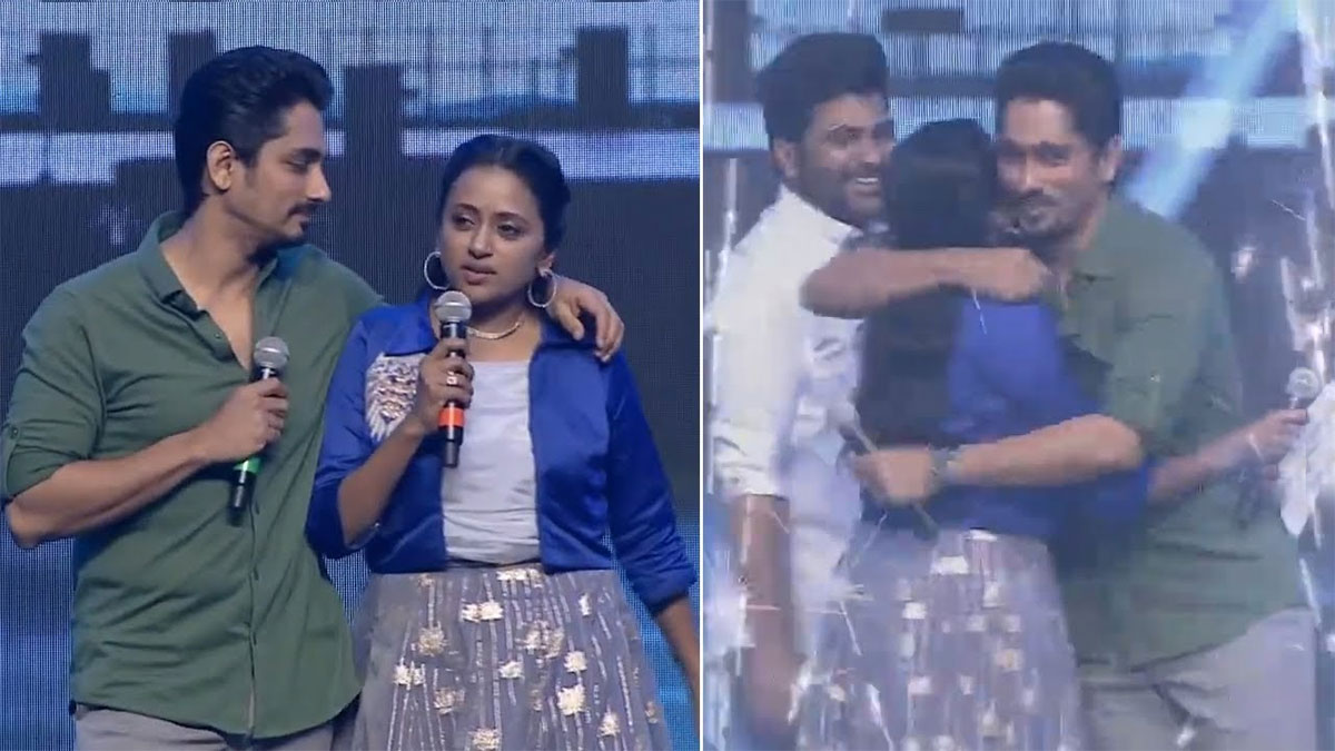 siddharth comments on Suma in maha samudram pre release event 