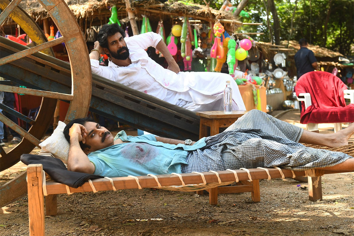 Bhimla Nayak pawan kalyan and rana appeared in one frame 