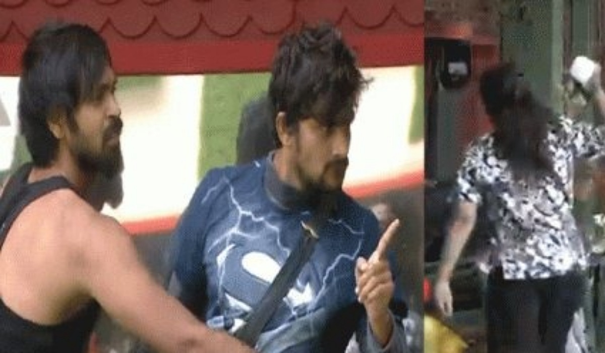 Bigg Boss 5 priya goes to hit sunny he is given warning to her 