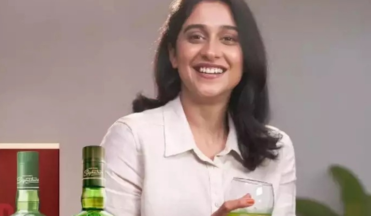 netizen angry over Regina for ad work with alcohol company 