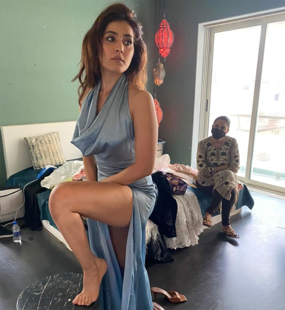 Rashi Khanna shared her new shooting location stills 