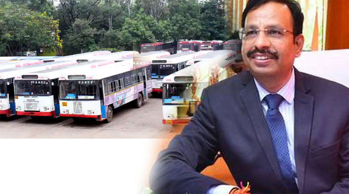 TS RTC MD VC Sajjanar said there is no security deposit for booking buses 