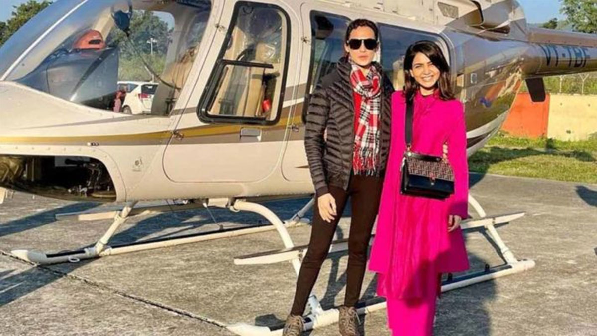 Samantha latest post that she loved himalayas 
