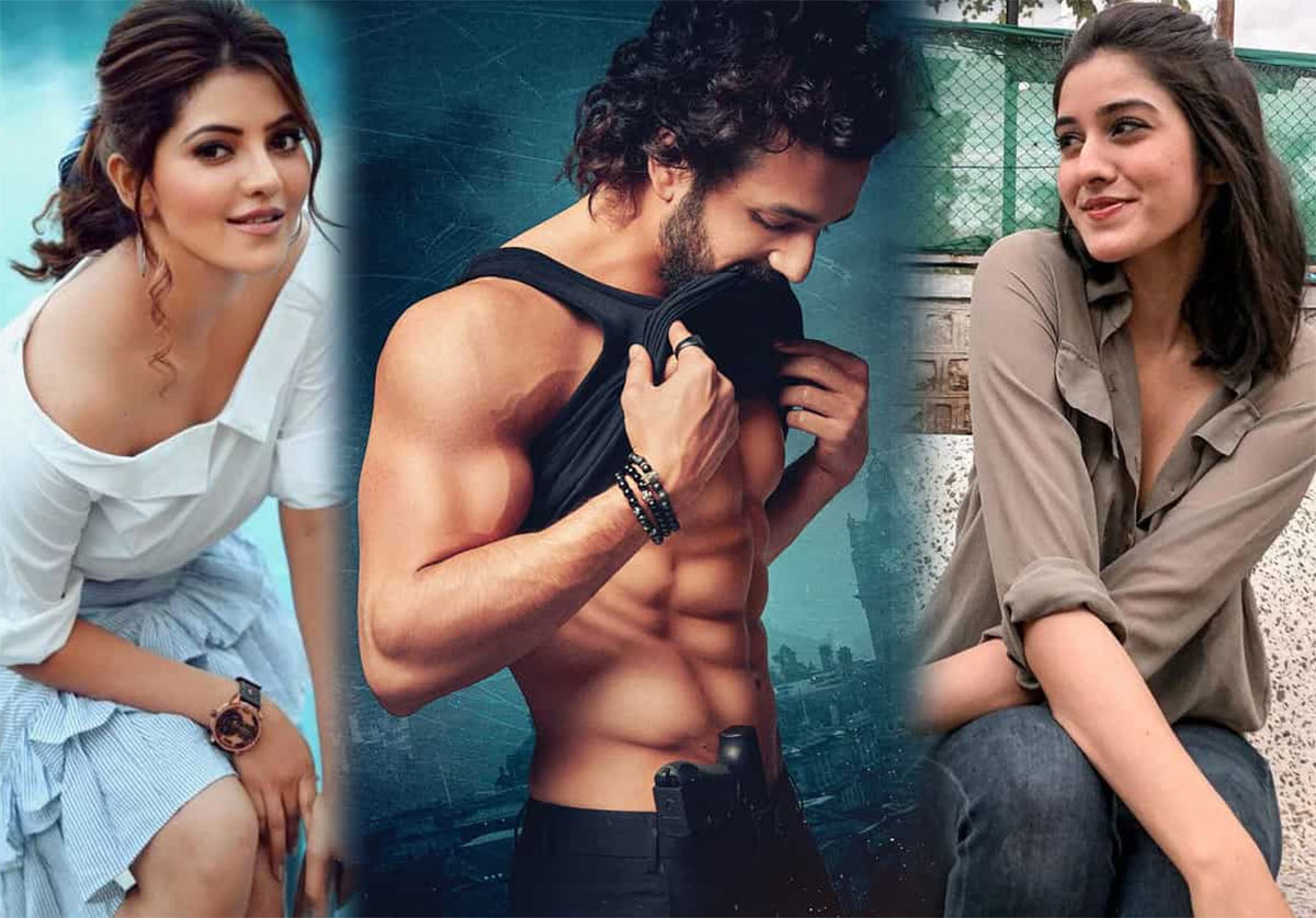 Akhil Akkineni to do with two heroines in agent movie 