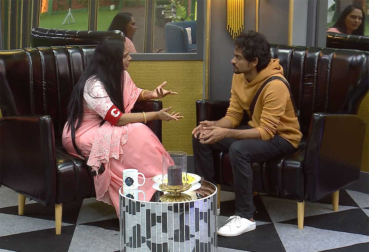 Bigg Boss 5 shanmukh mother comforts him pryankas sister warns her 