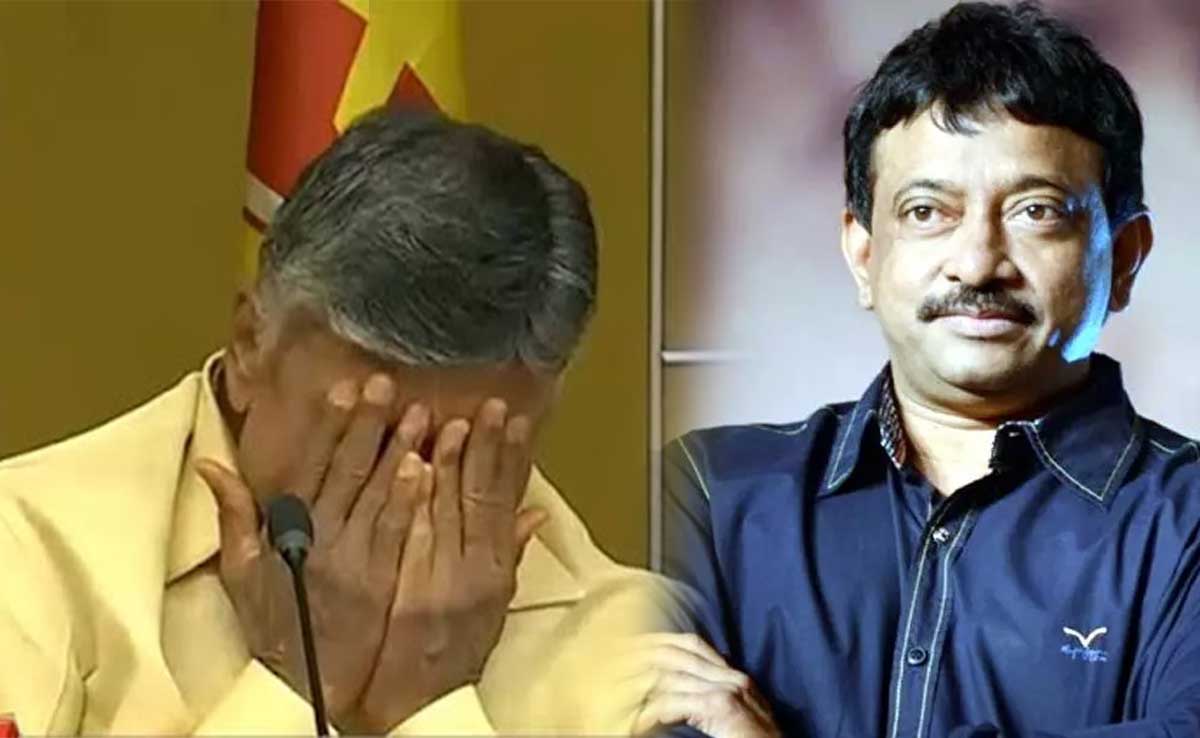 RGV told why chandrababu naidu cried 