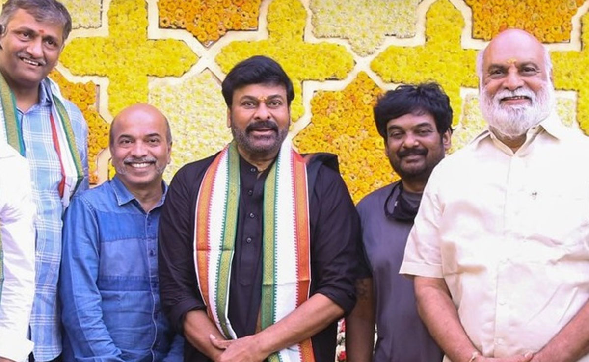 Chiranjeevi and puri jagannadh can we expect a movie from these combination 