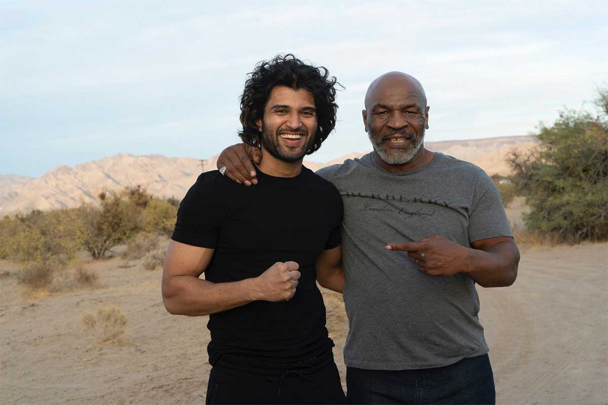 Liger team met with mike tyson