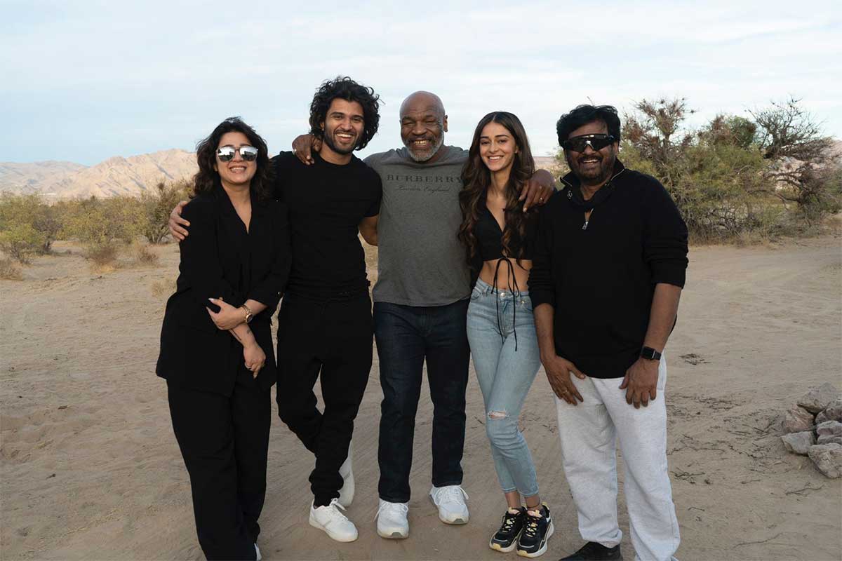 Liger team met with mike tyson