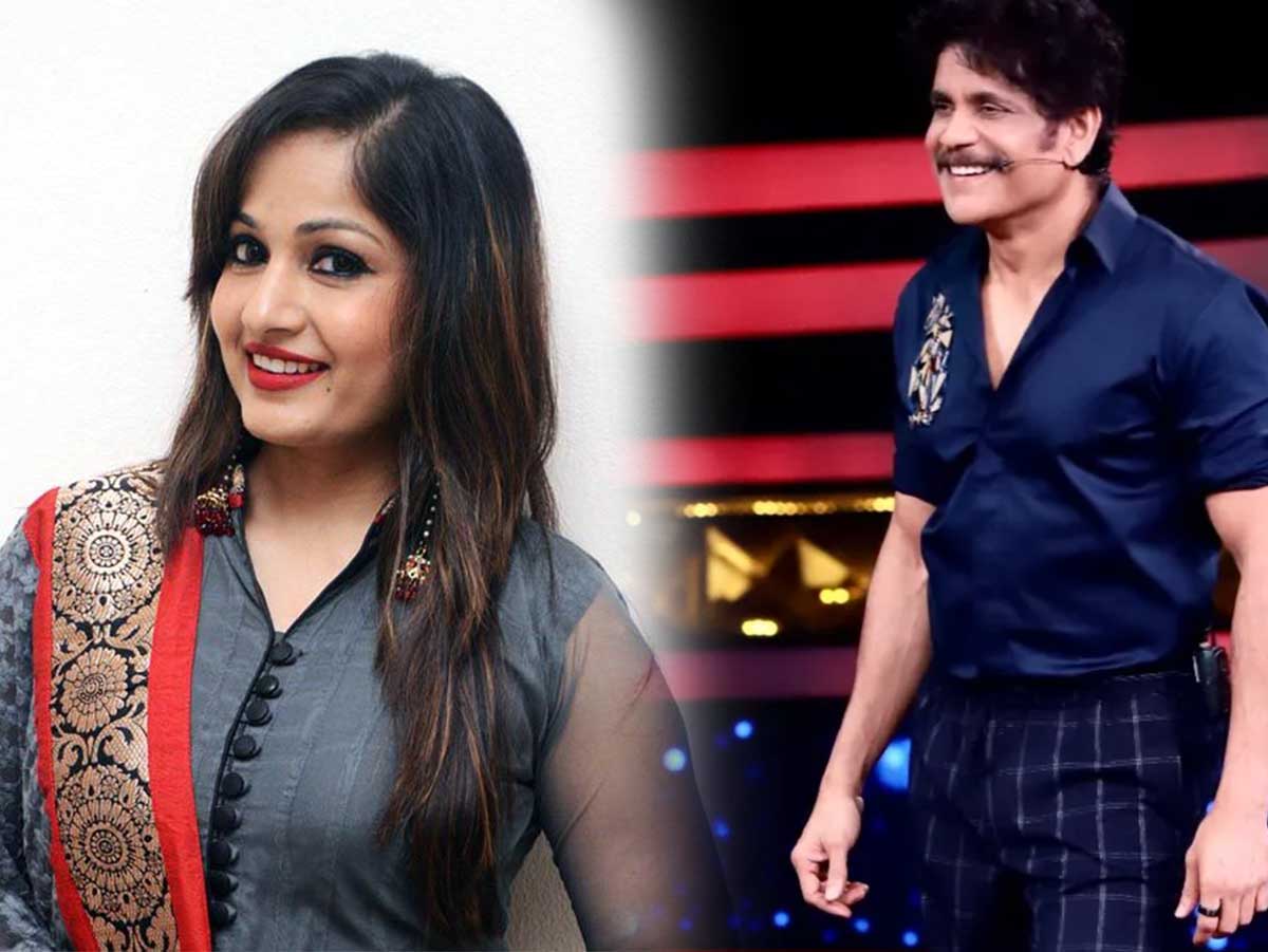 madhavi latha sensational comments on Nagarjuna and bigg boss telugu 