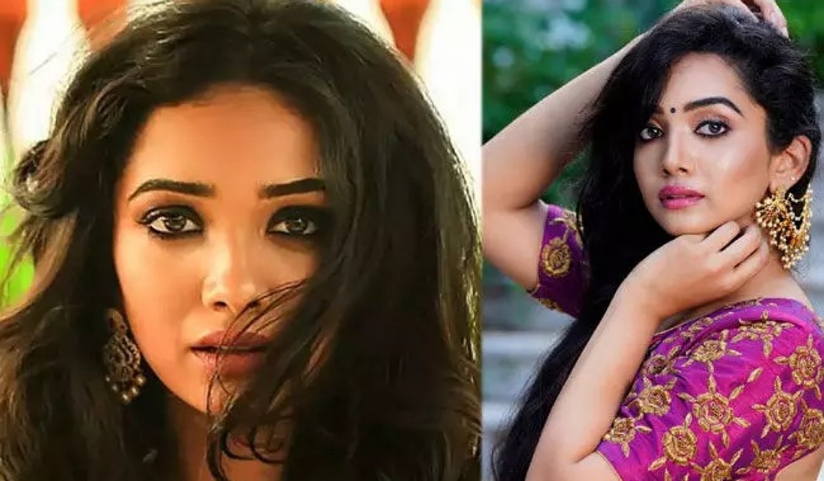 shanvi meghana hugged Allu Arjun  and proposed to him 