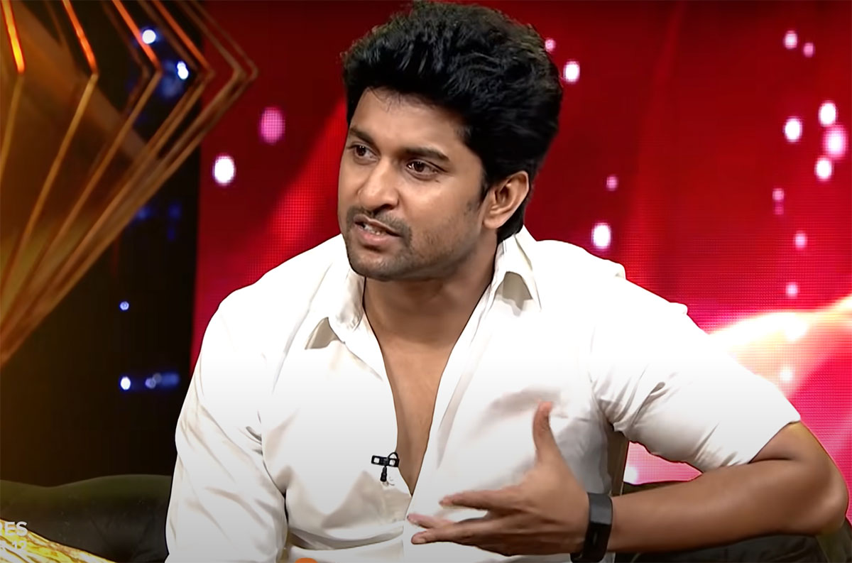 Nani may face trouble yet again for his talk show with balakrishna 