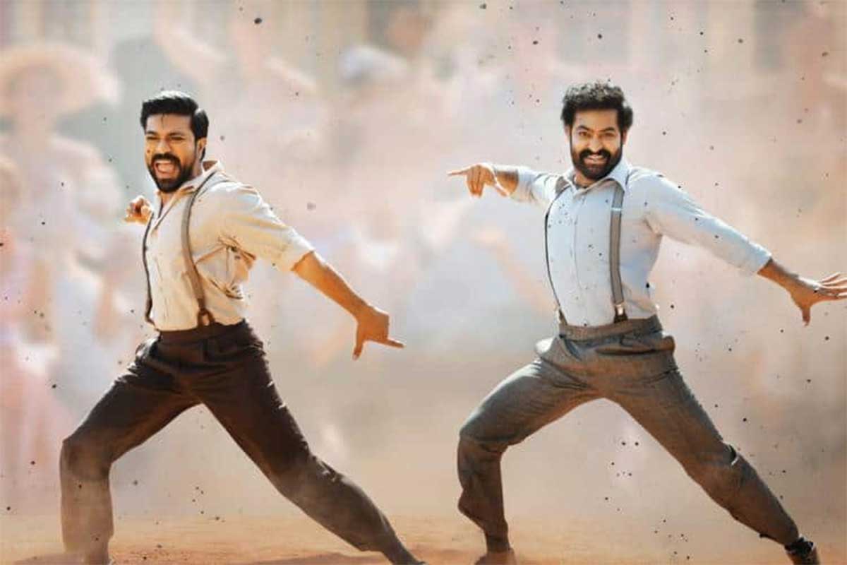 Natu Natu Song ntr and ram charan worked hard for dance steps 
