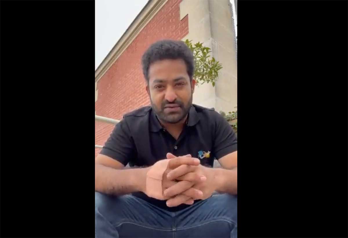 NTR response on chandra baby crying said anarchy rule in andhra pradesh 