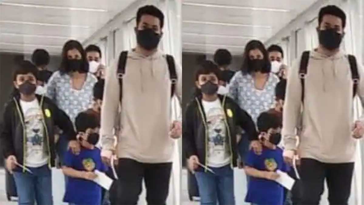 NTR gone to vacation with family fans angry 