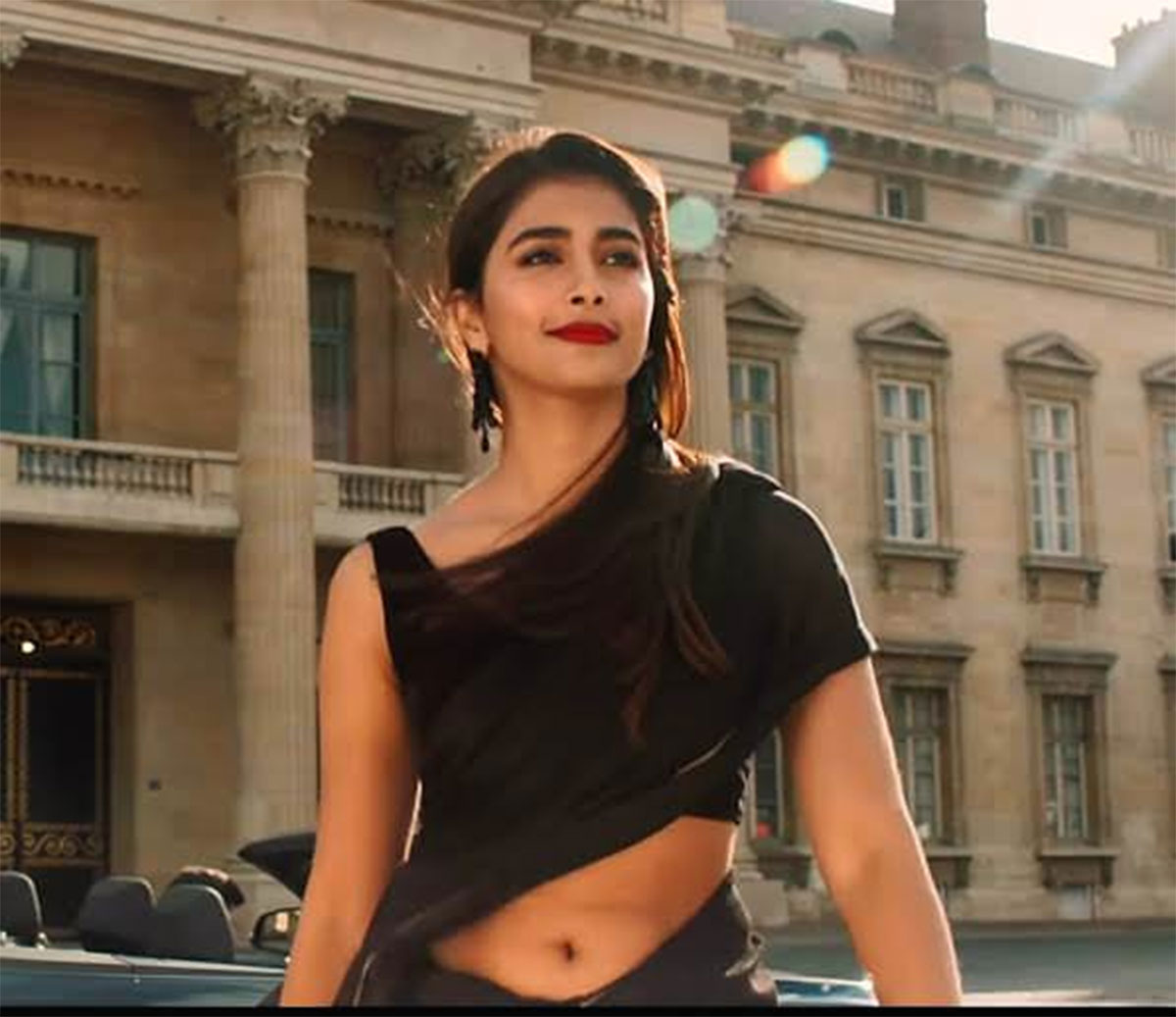 Pooja Hegde is hardly waiting for pawan movie 