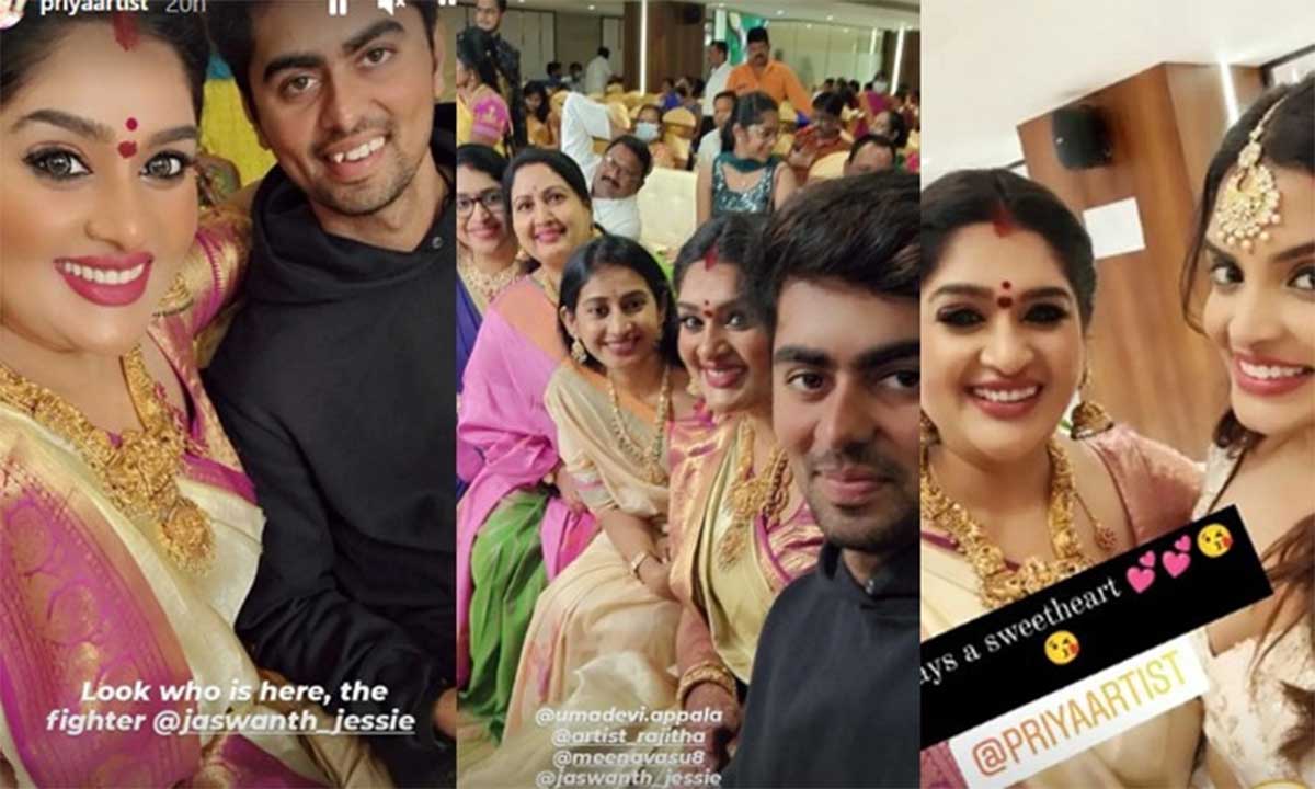 Bigg Boss 5  jessy and uma devi and sarayu at priya house 