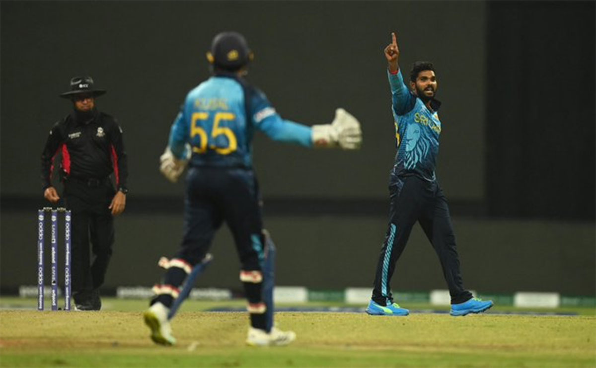 T20 World Cup 2021 srilanka won by 20 runs against west indies in 35th match 