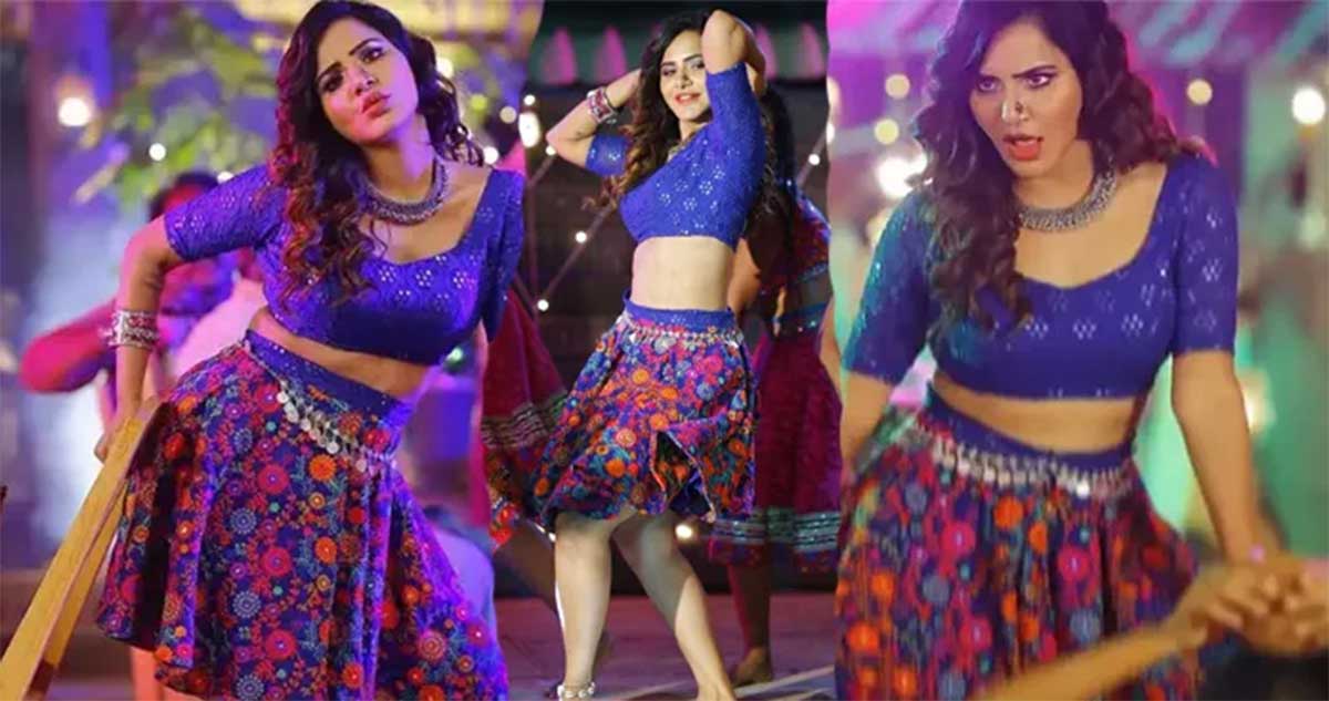 Ashu Reddy danced for samantha item song in pushpa movie 