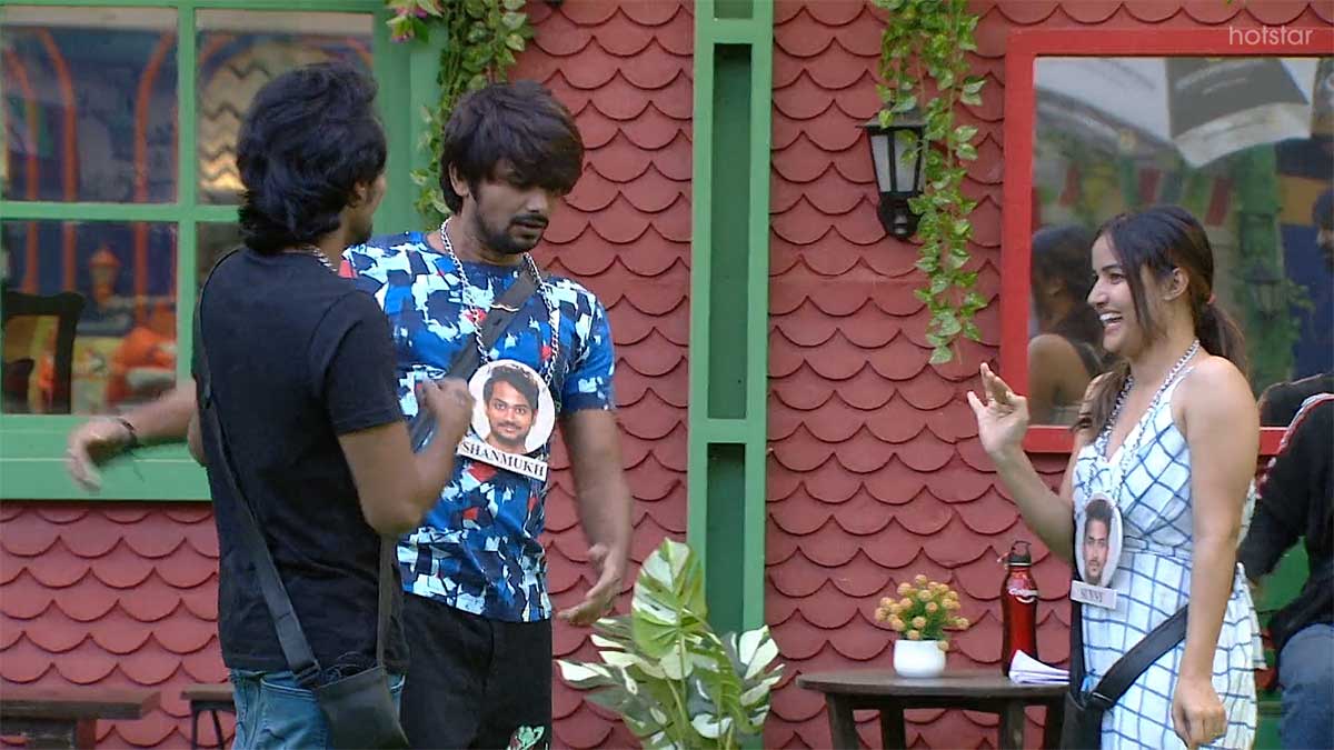 Bigg Boss 5 shanmukh angry on sunny manas angry on kajal 