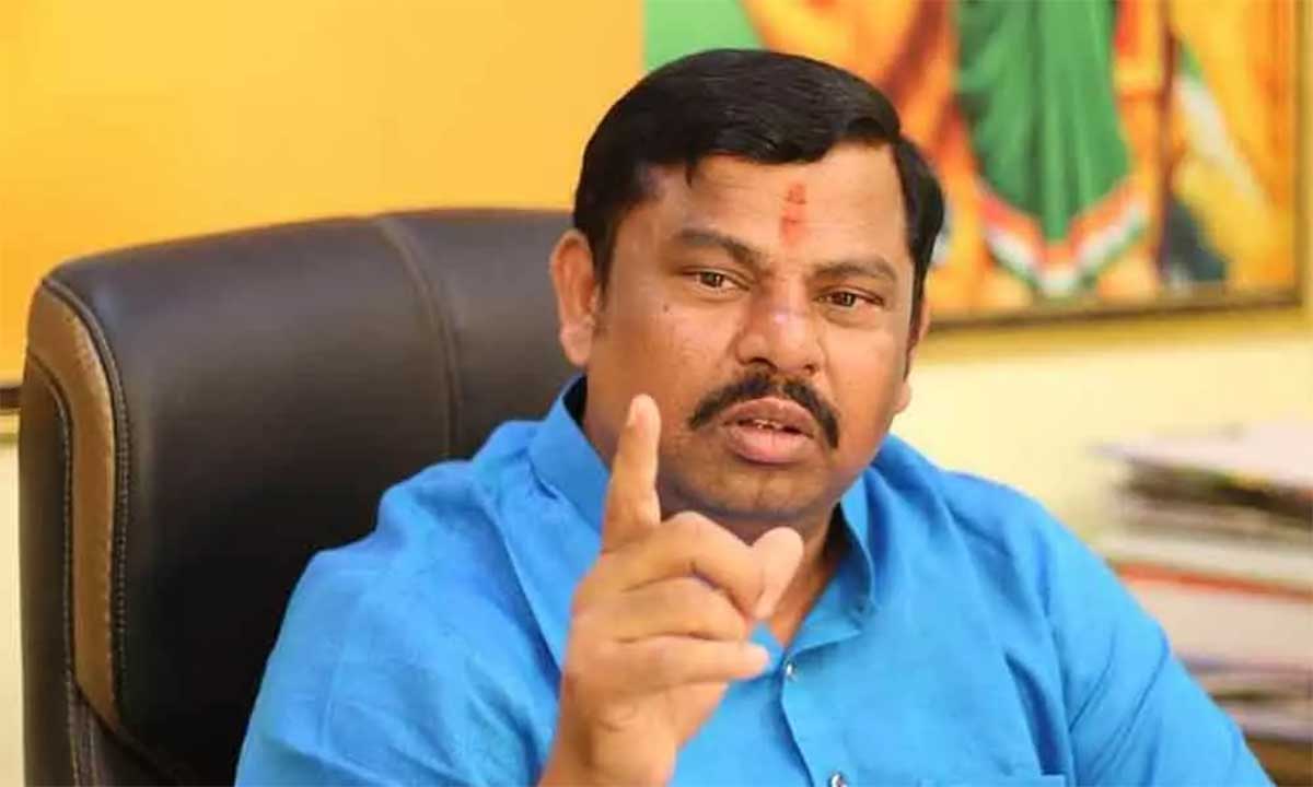 MLA Raja Singh given warning to devi sri prasad 