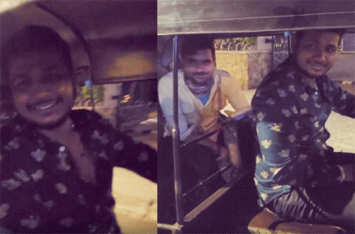 Rahul Sipligunj drove auto rikshaw in Mumbai 