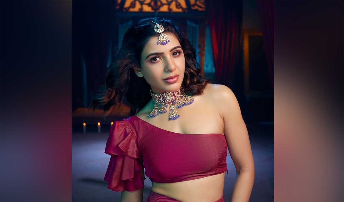Samantha new dress photo trending in social media 