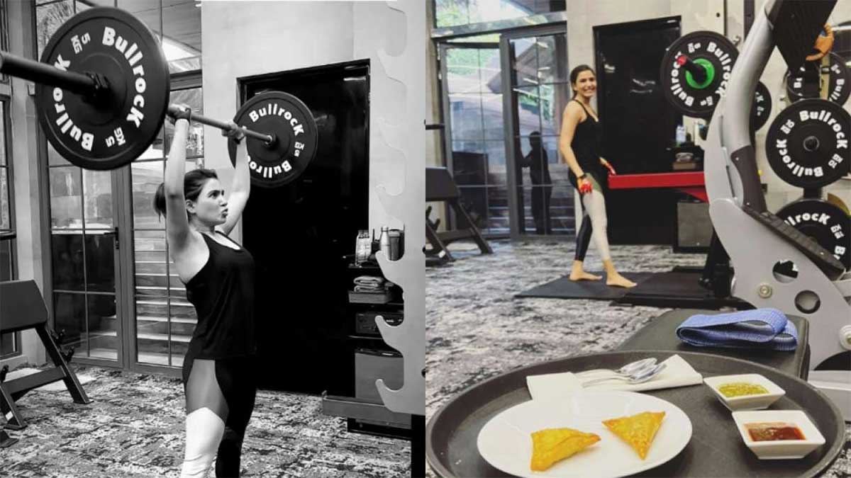 Samantha says that she does lot of gym to eat samosas 