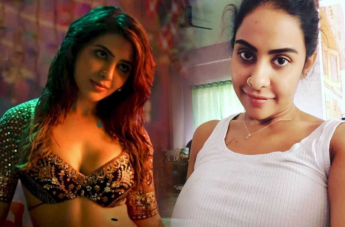 Sri Reddy sensational comments on samantha pushpa song 