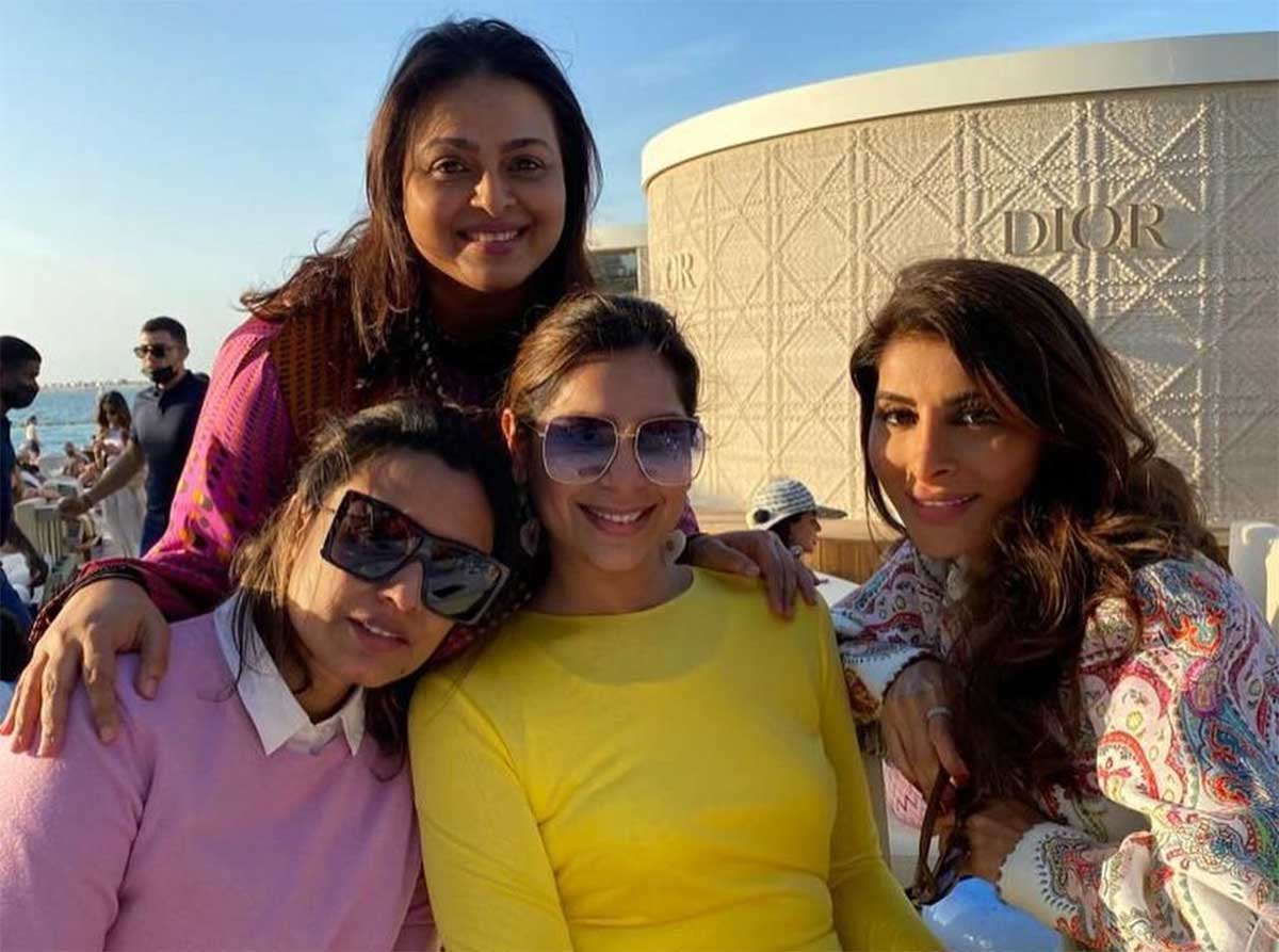 Upasana and namrata celebrated christmas in dubai 