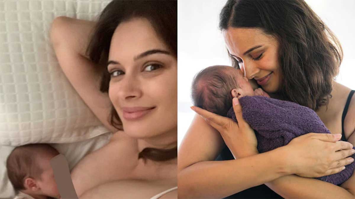 Evelyn Sharma counters those who trolled her for breastfeeding a child 
