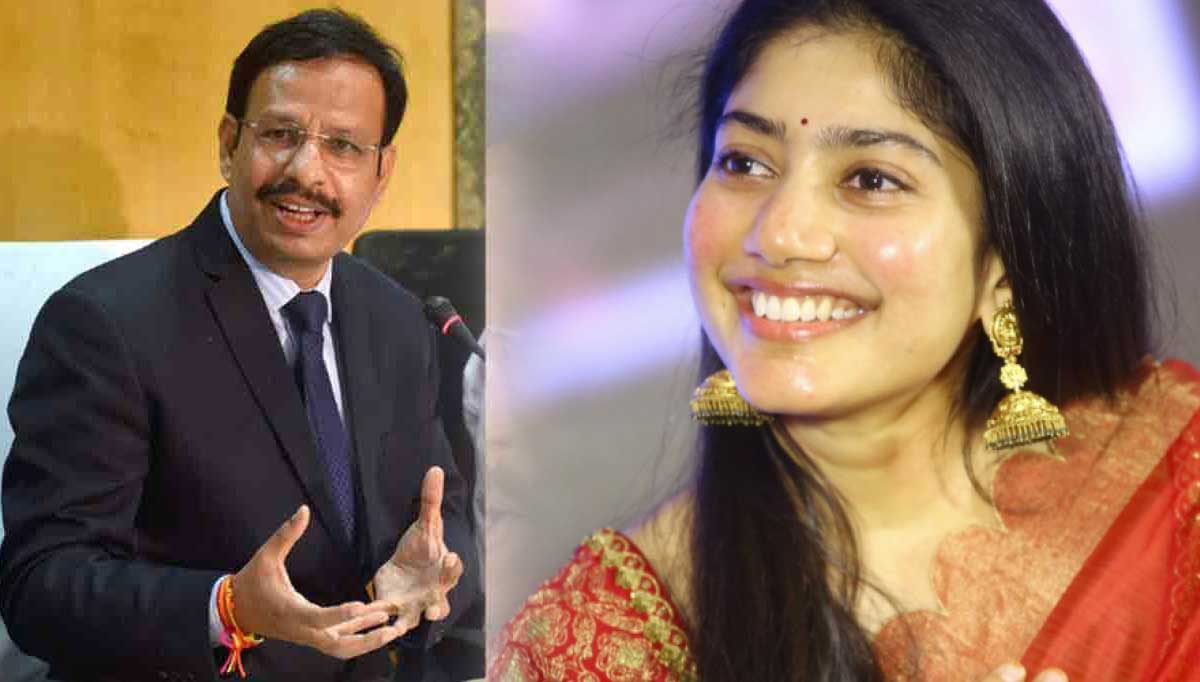 Sajjanar  shared a video of sai pallavi asked not to do it 