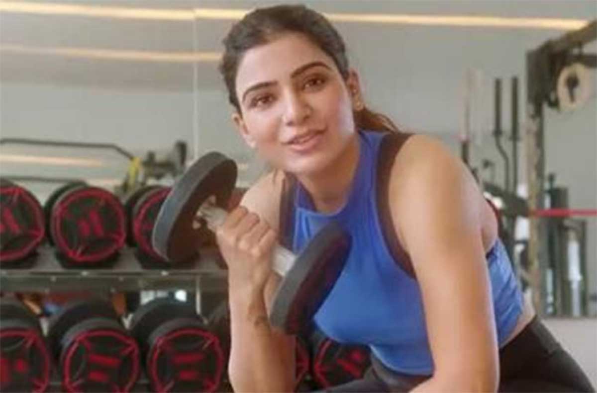 Samantha promotes another brand new video 